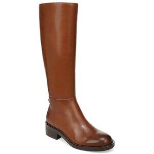 NEW Sam Edelman Mable Knee High Riding Boots Womens 7 Brown Contemporary Chic